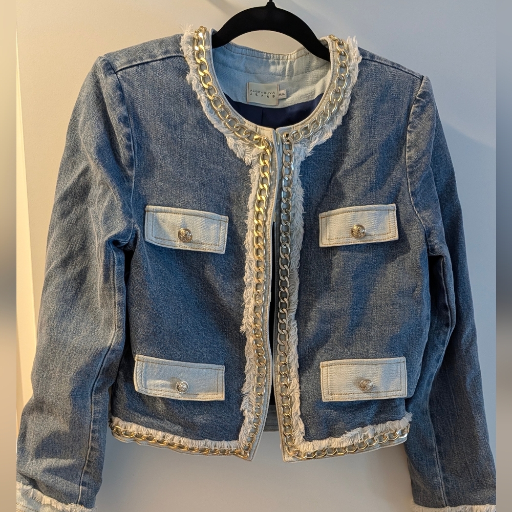 Alice & Olivia Denim Jacket